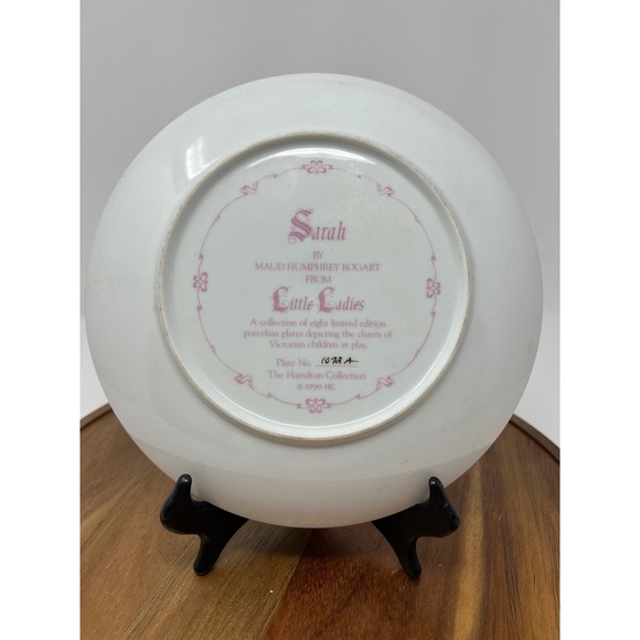 The Hamilton Collection Little Ladies Porcelain Collector Plate Collection - Picture 10 of 15